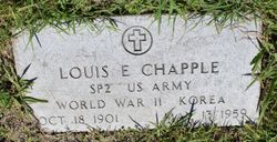 Louis E Chapple 