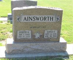 Judith A. <I>Lane</I> Ainsworth 