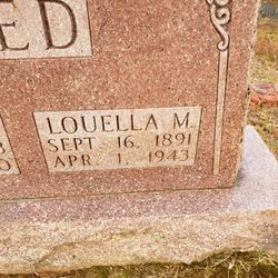 Louella M. “Mattie” <I>McGregor</I> Reed 