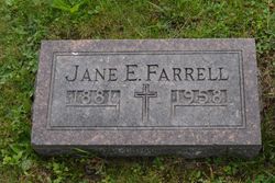 Jane E “Jennie” <I>Byrne</I> Farrell 