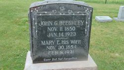 Mary Elizabeth <I>Flory</I> Beeghley 