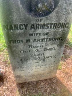 Nancy <I>Cullom</I> Armstrong 