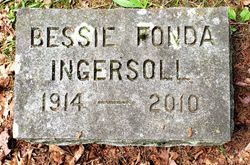 Bessie G <I>Fonda</I> Ingersoll 