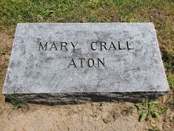 Mary <I>Crall</I> Aton 