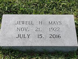 Jewell B. <I>Hubbard</I> Mays 