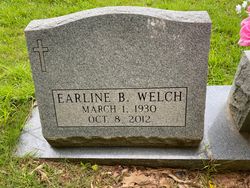 Helen Earline <I>Barker</I> Welch 