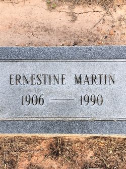 Ernestine <I>Ellis</I> Martin 