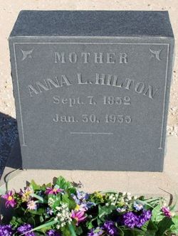 Anna Lovina <I>Johnson</I> Hilton 
