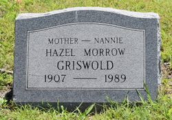 Hazel Marie <I>Morrow</I> Griswold 