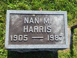 Anna Marjery “Nan” Harris 
