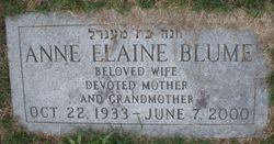 Anne Elaine Blume 