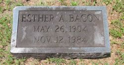 Esther A. Bacon 