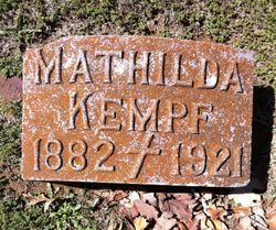 Mathilda “Tillie” <I>Janz</I> Kempf 