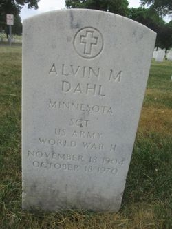 Alvin M Dahl 