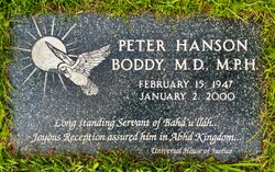 Dr Peter Hanson Boddy 
