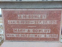 Mary Ann <I>Fitzwater</I> Bowlby 