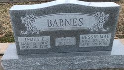 Bessie Mae <I>Hudson</I> Barnes 