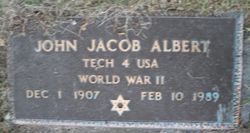 John Jacob Albert 