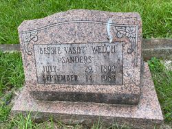 Bessie Vashti <I>Welch</I> Sanders 