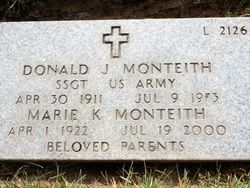 Donald J Monteith 