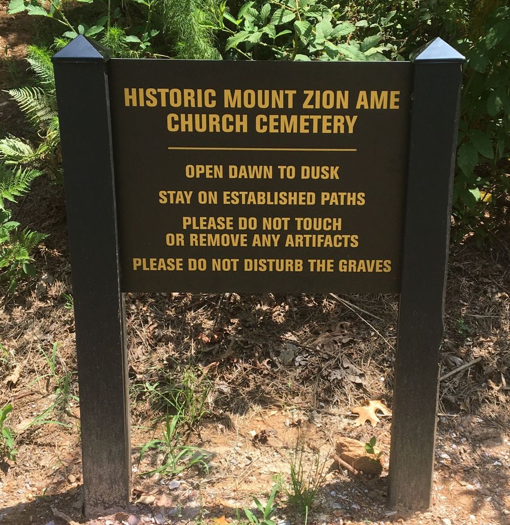 Historic Mount Zion AME Church Cemetery