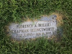 Florence Ame “Millie” <I>Chapman</I> Illingsworth 