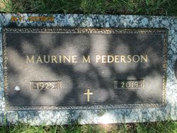 Martha Maurine Pederson 