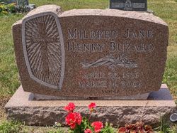 Mildred Jane <I>Snyder</I> Henry Buzard 