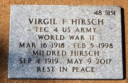 Virgil F Hirsch 