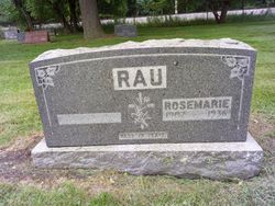 Rose Marie <I>Rau</I> Aksteter 