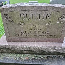 Zella Agnes <I>Cutnaw</I> Quillin 