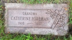 Catherine Terese <I>Hartnett</I> Foreman 