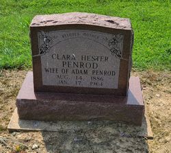 Clara Hester “Elder” <I>Penrod</I> Penrod 