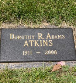 Dorothy R. <I>Roark</I> Atkins 