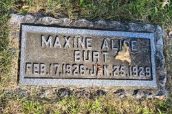 Maxine Alice Burt 