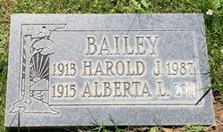 Harold John Bailey 