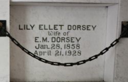 Lily <I>Ellet</I> Dorsey 