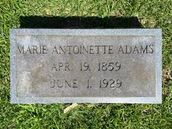 Marie Antoinette <I>Nowell</I> Adams 