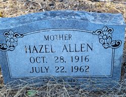 Hazel <I>Jones</I> Allen 