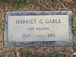 Harriet <I>Goddard</I> Gable 