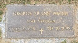 George Frank Welch 