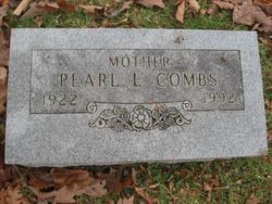 Pearl Louise <I>Cooper</I> Combs 