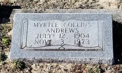 Myrtle <I>Collins</I> Andrews 