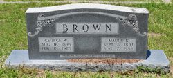 Maude <I>Killen</I> Brown 