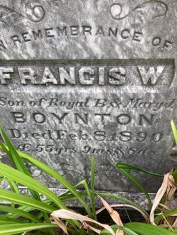 Francis W Boynton 