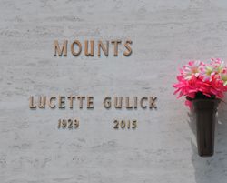 Lucette <I>Schleret</I> Mounts 