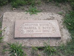 Martha Emma Boyd 