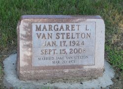 Margaret L <I>Gerloff</I> Van Stelton 