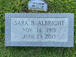 Sara <I>Bruton</I> Albright 