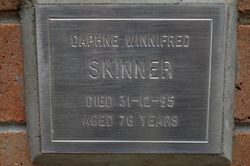 Daphne Winnifred <I>Gill</I> Skinner 